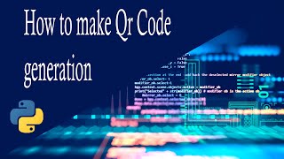 How to make Qr Code generation | xAL7x