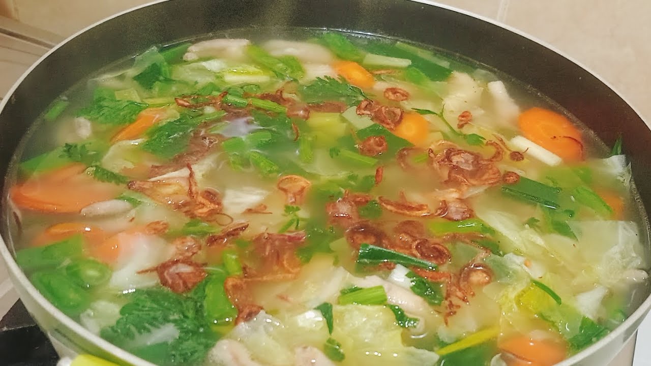MASAK SOP SAYUR SIMPEL 