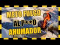 🔥 Cómo ENCENDER el AHUMADOR de ABEJAS para una revisión APÍCOLA 🐝  POV | ASMR | Abejas del Pino