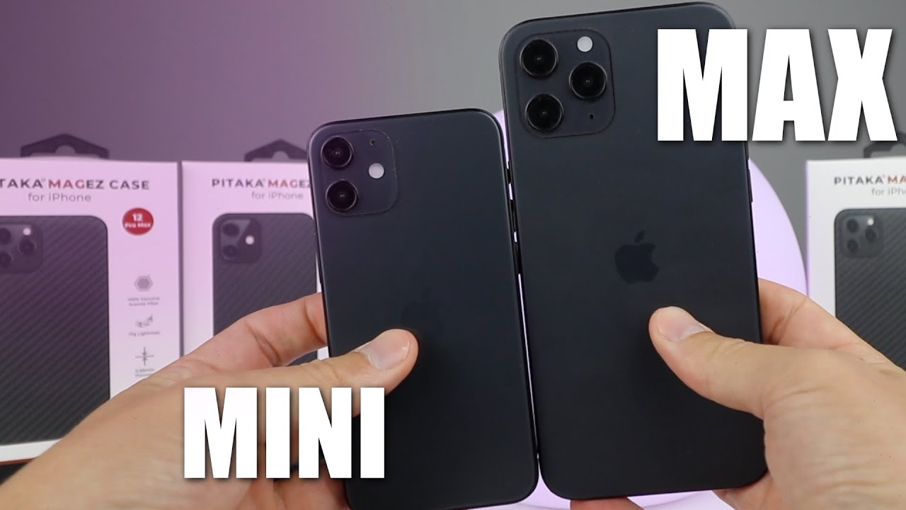 Iphone 12 Size Comparison Hands On Youtube
