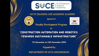 Automation in Infrastructure using BENTLEY BIM Software tools - Mr.Rajesh Kumar, TechApps Consulting