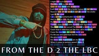 Eminem on From The D 2 The LBC | Rhymes Highlighted