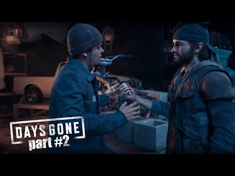 Видео: Days Gone - В поисках мотоцикла и спасение Бухаря!