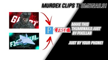how to make efx thumbnail by pixellab 💯🔥