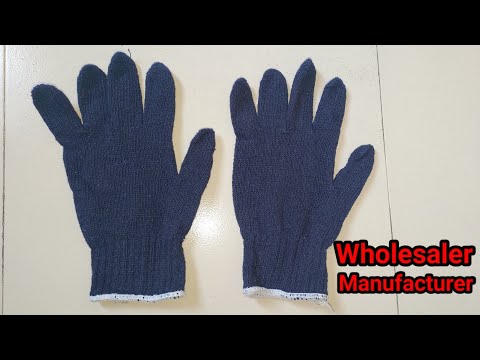 Knitted Handgloves Manufacturer Cotton gloves cheap rate best quality gloves wholesale