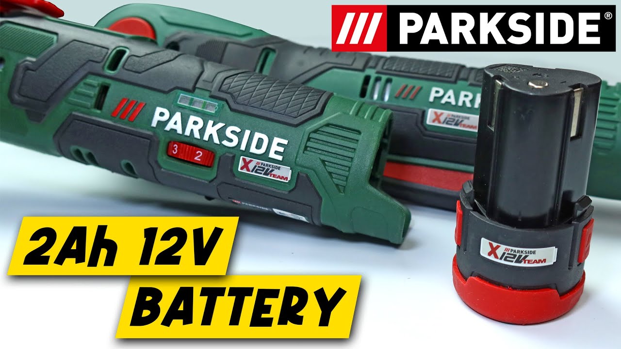 Parkside 2Ah 12V Battery PAPK 12 A3 - LIDL Tools - YouTube | Akkus & Ladegeräte