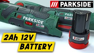 Parkside 2Ah 12V Battery PAPK 12 A3 - LIDL Tools - YouTube | Akkus & Ladegeräte