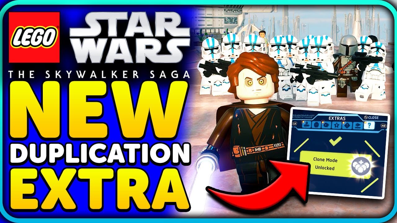 LEGO Star Wars: The Skywalker Saga - All Extras Cheat Codes