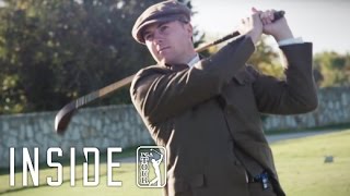 Jordan Spieth plays with hickory golf clubs screenshot 3