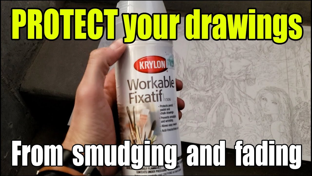 How to use fixative spray - DOs and DON'Ts 