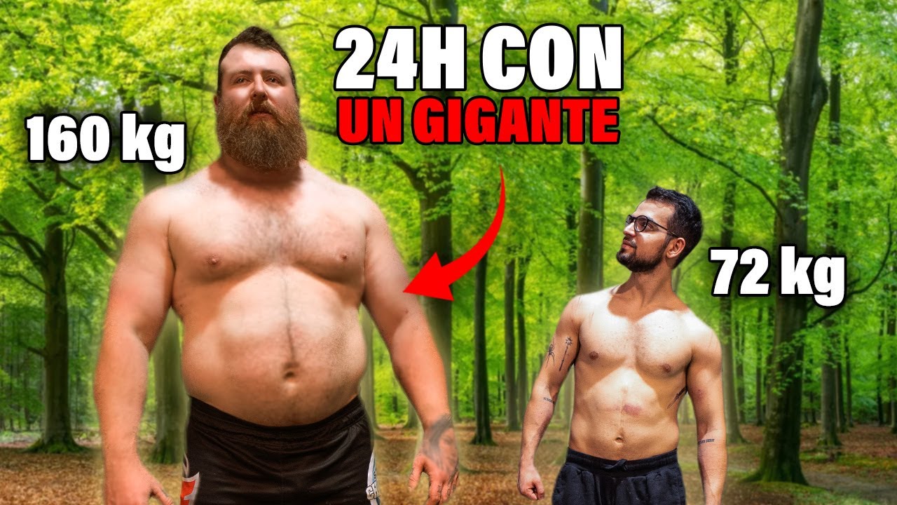 VIVO 24H CON L'UOMO PIU' FORTE D'ITALIA | STRONGMAN