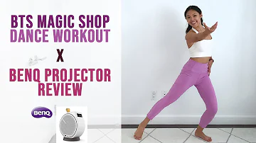 BTS Magic Shop Dance Workout || BenQ Portable Projector Review