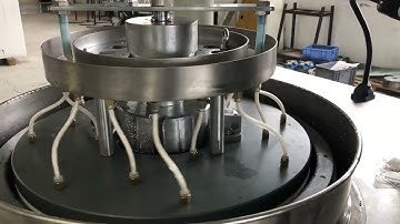 Using CNC Double disc Polishing lapping machine ,Polishing Matte Glass to transparent,High precision