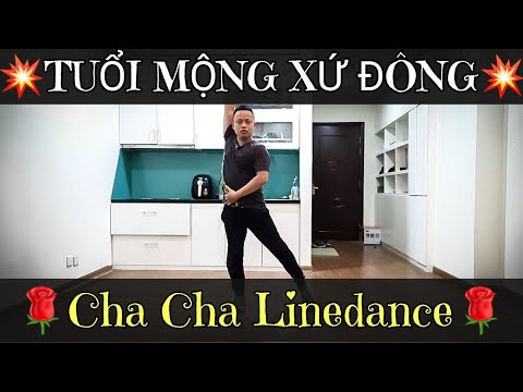 TUỔI MỘNG XỨ ĐÔNG - Cha Cha Linedance / LEO(BÀI HƯỚNG DẪN BẤM▶️)