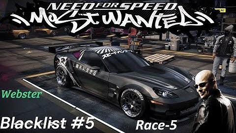 Black List #5 - Webster | Career NFS Most Wanted Guide / Fully Completed Game Play @RBGAMEWITHDUDE