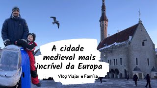 Explorando Tallinn: Dia na Estônia, IKEA e Old Town | Família Viajante | VLOG 14