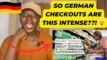 The Average German Supermarket | Discounters & Why German Checkouts Are THIS Intense!