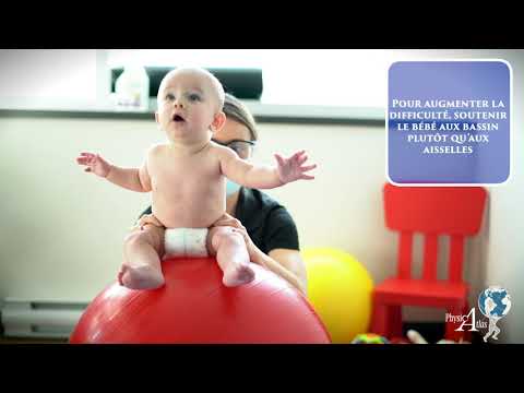 Vidéo: Exercices Sur Le Ballon Pour Bébés - Utile Et Amusant