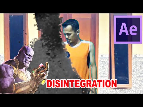 DISINTEGRATION || THANOS || AFTER EFFECTS