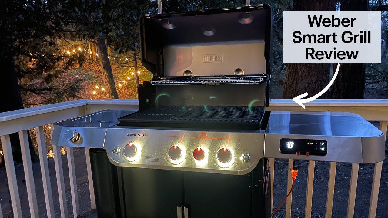 Weber Genesis SX-335 Natural Gas Smart Grill, Stainless Steel