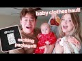 VLOG: BABY SUMMER CLOTHES HAUL, EXCITING PACKAGE, AND NEW HAIR!!