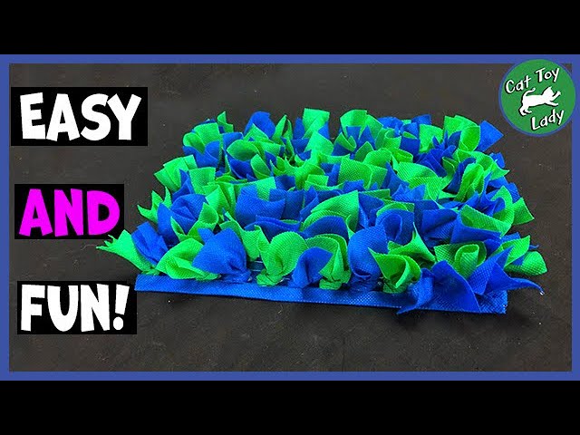 How to Make a Snuffle Mat ⋆ Dream a Little Bigger