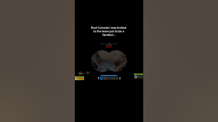 Rust Console I was invited to the team just to be a farm bot…#shorts #rust #rustconsole