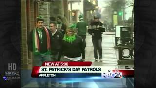 Appleton Stepping Up Patrols for St. Patrick's Day