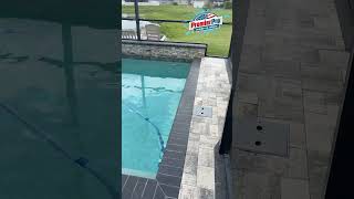 Paver sealing step-by-step process using a water based sealer by Premier Pro Wash & Seal