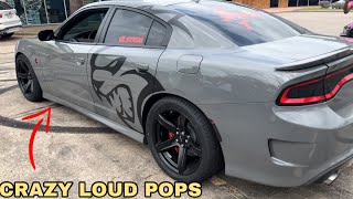 THIS HELLCAT SOUNDS VERY AGGRESSIVE CRAZY POPS *MUST WATCH*
