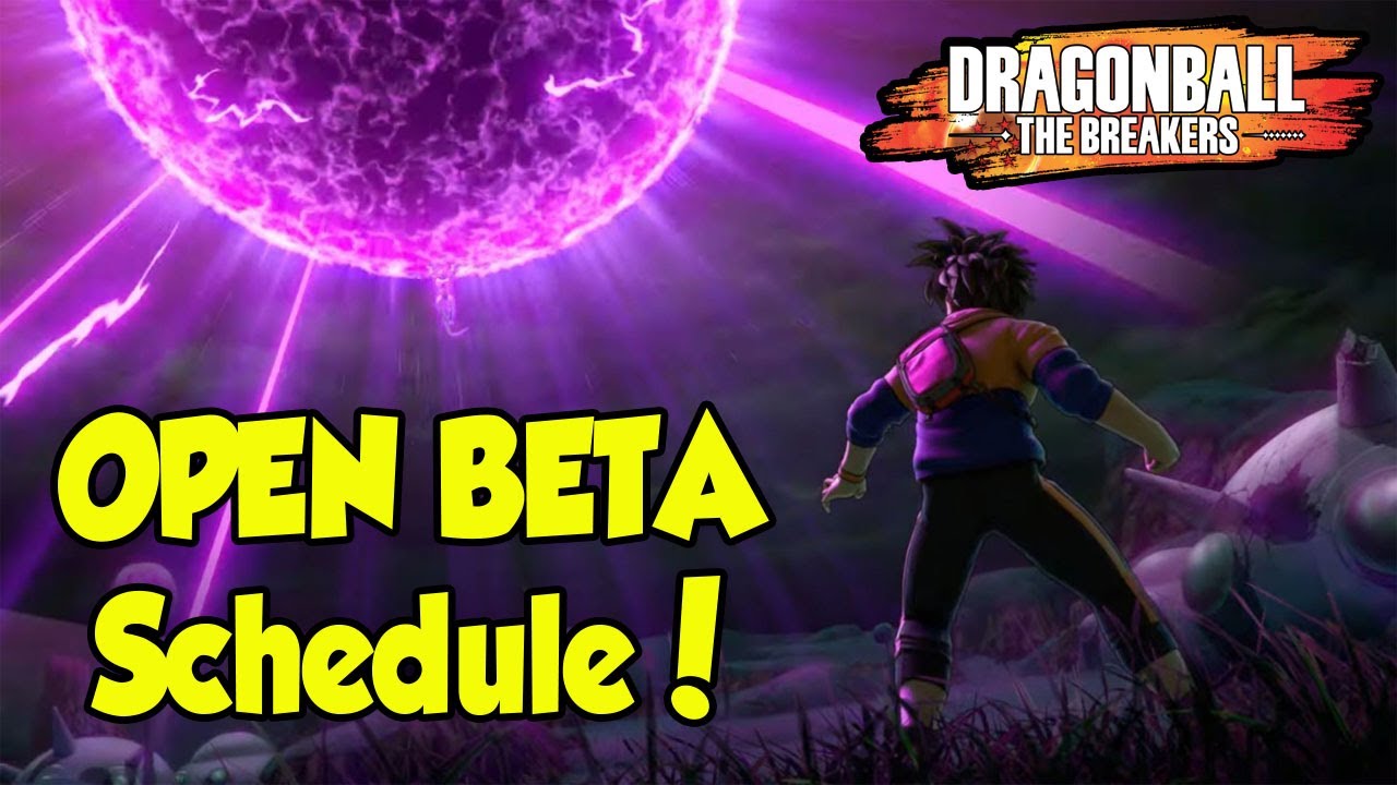 Dragon Ball The Breakers Open Beta Schedule! 
