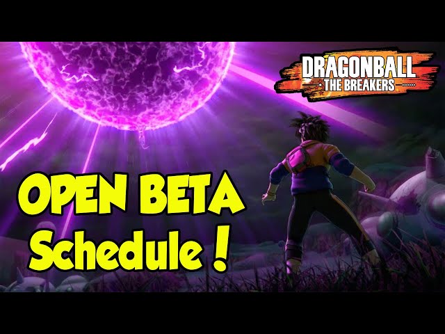 Dragon Ball: The Breakers beta schedule and times confirmed