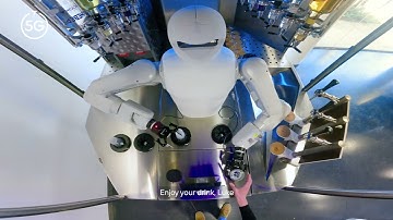 Telefónica presents the 5G bartender