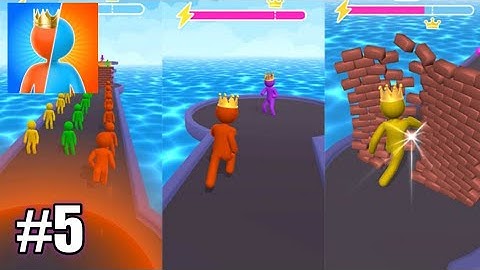 Giant rush New Update Levels 21 - 25 - Gameplay Android,iOS