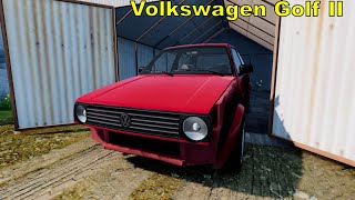 FOUND AN ABANDONED Volkswagen Golf II  - BeamNG.drive