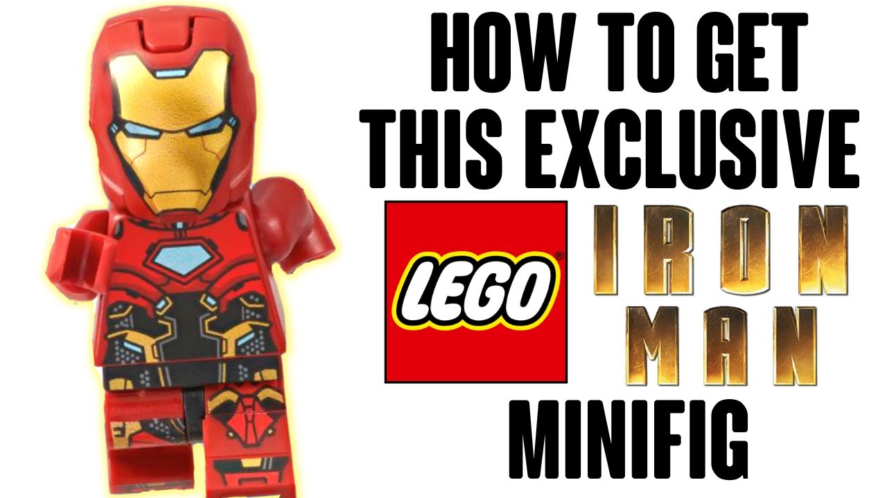 How to Get this EXCLUSIVE LEGO IRON MAN Minifigure! 