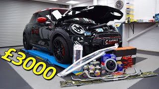 Adding £3000 in Handling UPGRADES to a Mini JCW F56 LCI2