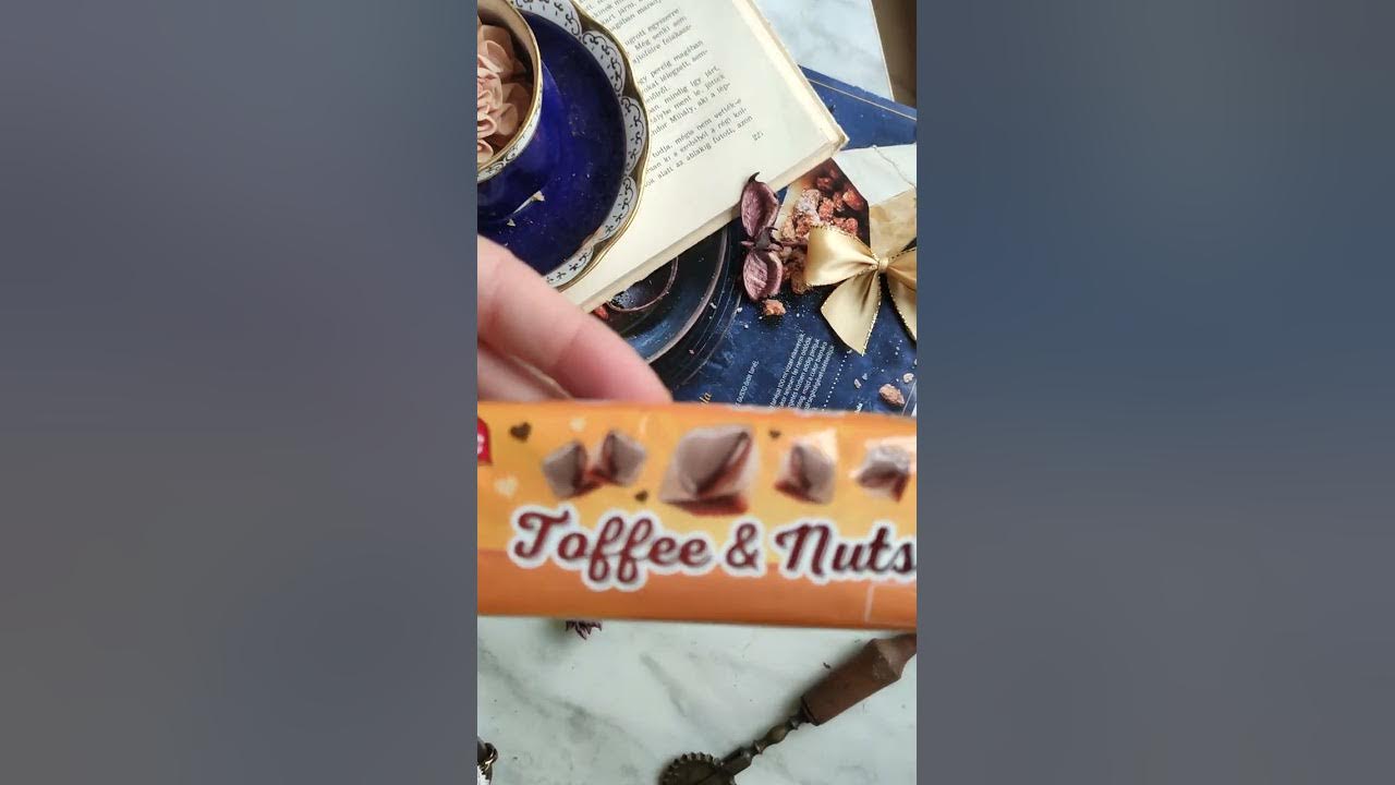 toffee and nuts chocolate from Lidl YouTube