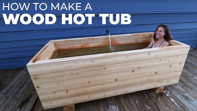 DIY HOT TUB built in 1-Hour 
