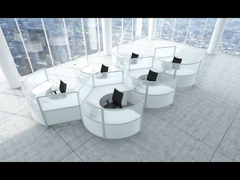 Modern Office Furniture and Contemporary Office Design - YouTube