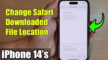 iPhone 14/14 Pro Max: How to Change Safari Downloaded File Location