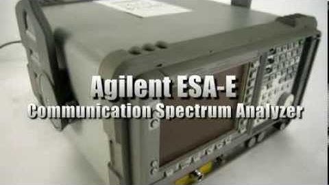 Agilent E4405B ESA-E Communication Spectrum Analyzer on GovLiquidation.com