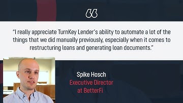TurnKey Lender vs the Competitors In Terms of Both Pricing & Functionality According to BetterFi