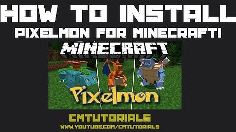 How To Install Pixelmon 3.0.0! (Minecraft Tutorial)