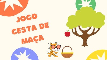 Scratch Fácil - Programe o jogo cesta de maça.