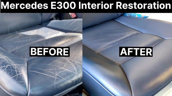 Cracked, Torn Leather Car Seats? Before Expensive Repair, Try a Patch! 