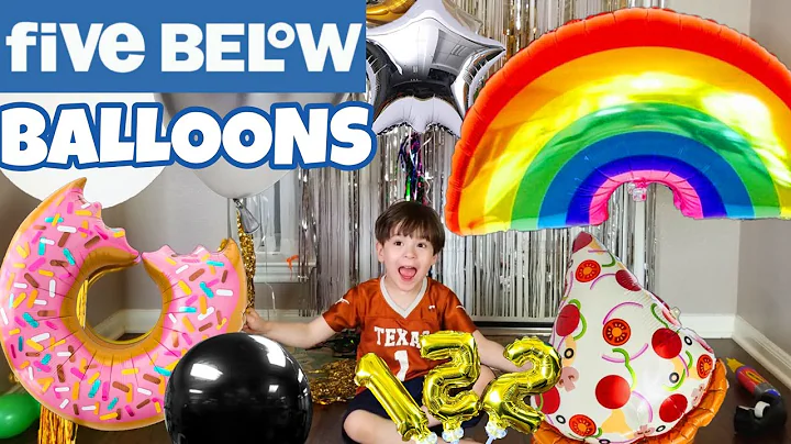 Five Below Balloon Shopping !! Don't WASTE Your HELIUM!!!