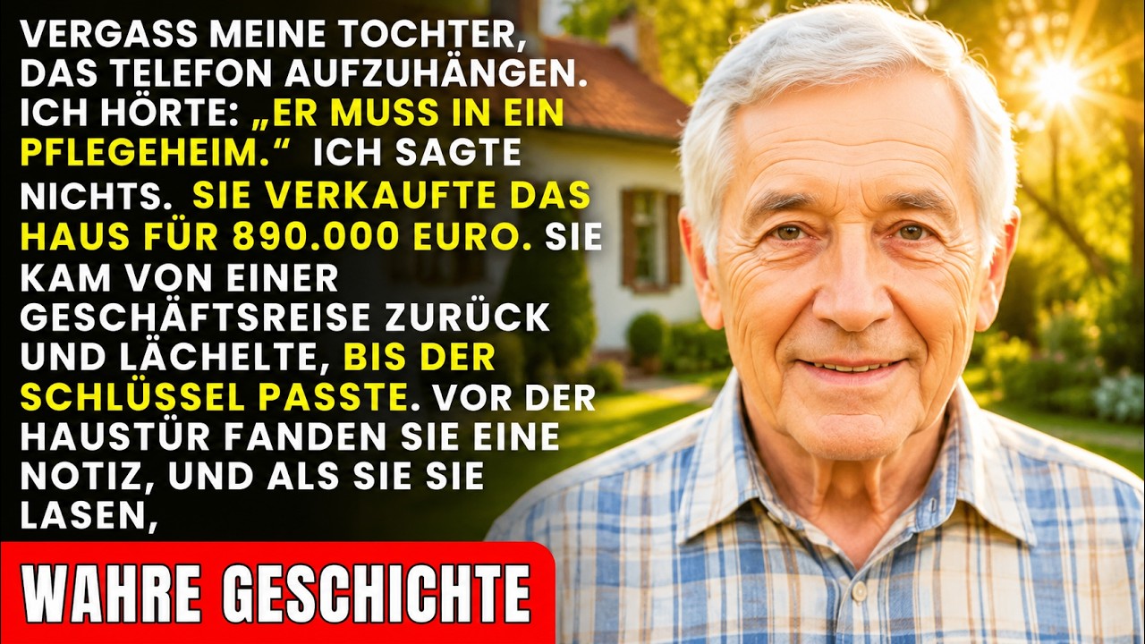 Meine Tochter vergaß aufzulegen – und dieser winzige Moment riss mein Leben aus den Angeln. Ich saß in der Küche, vor mir ein Teller mit kalter Roulade, als ich Katrin am Telefon hörte. „Stefan,...