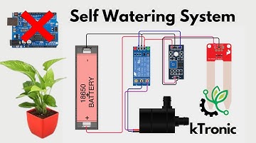 Simple Self Watering System | Smart Irrigation Without Arduino