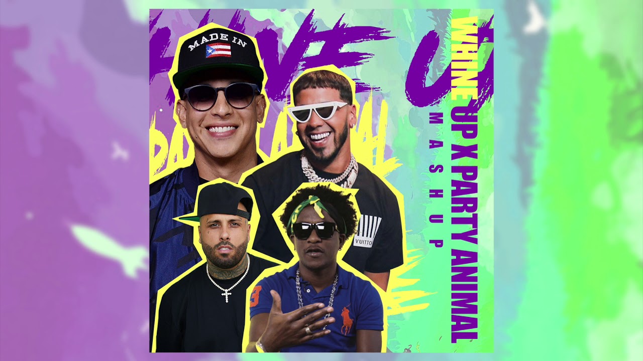 Whine up x Party Animal - Anuel AA, Daddy Yankee, Nicky Jam, Charly Black -  YouTube